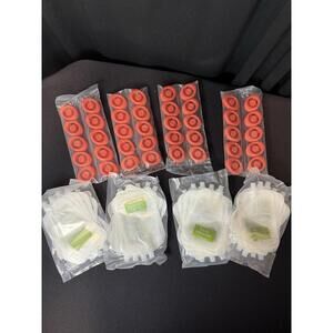 Infantino 40 unopened fresh Squeeze Pouches with lids 4fl. oz BPA Free baby todd